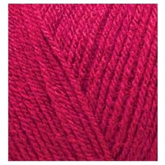 Пряжа для вязания Ализе Superlana TIG (25% шерсть, 75% акрил) 5х100г/570 м цв.390 т.красный Alize