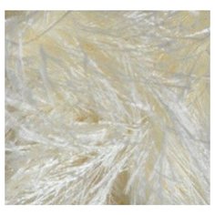 Пряжа для вязания Ализе Decofur Травка (100% полиэстер) 5х100г/100м цв.0001 кремовый Alize