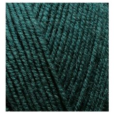 Пряжа для вязания Ализе LanaGold 800 (49% шерсть, 51% акрил) 5х100г/800м цв.426 петроль Alize