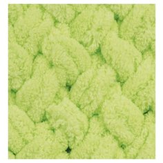 Пряжа для вязания Ализе Puffy (100% микрополиэстер) 5х100г/9.5м цв.041 салатовый Alize