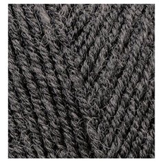 Пряжа для вязания Ализе Superlana TIG (25% шерсть, 75% акрил) 5х100г/570 м цв.196 т.серый меланж Alize