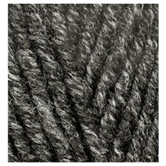 Пряжа для вязания Ализе Superlana maxi (25% шерсть, 75% акрил) 5х100г/100м цв.800 антрацитовый жаспе Alize