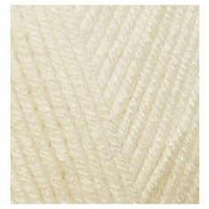 Пряжа для вязания Ализе Baby Best (90% акрил, 10% бамбук) 5х100г/240м цв.001 молочный Alize