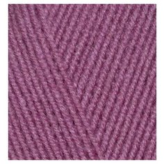 Пряжа для вязания Ализе LanaGold 800 (49% шерсть, 51% акрил) 5х100г/800м цв.028 роза Alize