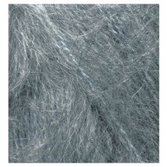 Пряжа для вязания Ализе Mohair classic NEW (25% мохер, 24% шерсть, 51% акрил) 5х100г/200м цв.412 серый меланж Alize