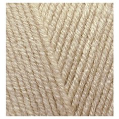 Пряжа для вязания Ализе Baby Best (90% акрил, 10% бамбук) 5х100г/240м цв.256 беж Alize