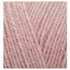 Пряжа для вязания Ализе Superlana TIG (25% шерсть, 75% акрил) 5х100г/570 м цв.161 пудра Alize