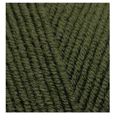 Пряжа для вязания Ализе LanaGold (49% шерсть, 51% акрил) 5х100г/240м цв.029 хаки Alize