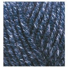 Пряжа для вязания Ализе Superlana midi (25% шерсть, 75% акрил) 5х100г/170м цв.805 т.синий жаспе Alize