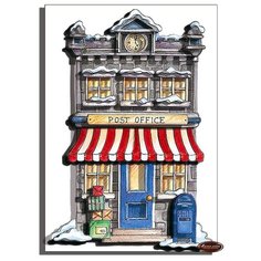 Папертоль «Сказочный домик. Почта», Магия хобби, 14x20 см