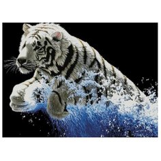 Набор для вышивания Белоснежка 7071-3D Белый тигр
