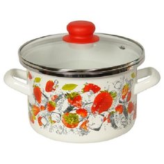 Кастрюля кухонная Сантэкс 1-2240112 Клубника