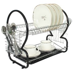 Двухъярусная сушилка для посуды Gromell SATABO
