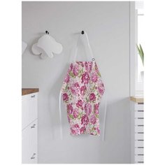 Фартук женский для готовки JoyArty "Яркие цветы", универсальный размер, ap-30461