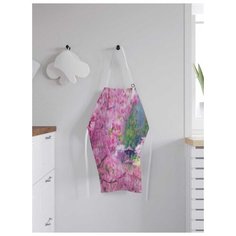 Фартук женский для готовки JoyArty "Тайное цветение", универсальный размер, ap-14301