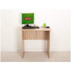 Стол письменный компьютерный рабочий Ультра 750х750х540 Дуб сонома Letta