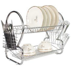Двухъярусная сушилка для посуды Gromell SAUR