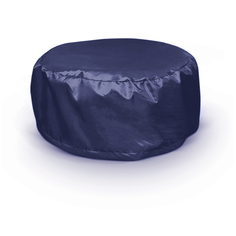 Темно-Синий мягкий пуф подушка под ноги PiFF PuFF, Оксфорд