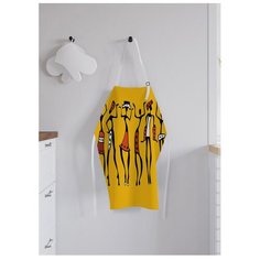 Фартук женский для готовки "Время танцев", универсальный размер Joy Arty