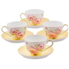 JK- 80 Чайный набор на 4 перс. Пионы (Torino Peony Pavone)