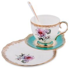 JK- 26 Чайная пара Цветок Неаполя (Pavone)