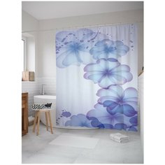 Штора для ванной JoyArty Цветочная тропинка 180х200 (sc-2658)