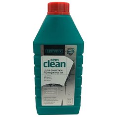 УДАЛИТЕЛЬ ВЫСОЛОВ И ОСТАТКОВ РАСТВОРА "CEMCLEAN" 1 Л (КОНЦЕНТРАТ) (1/20/640) "CEMMIX"
