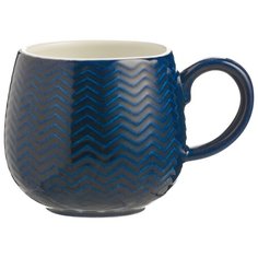 Чашка Embossed 350 мл синяя Mason Cash