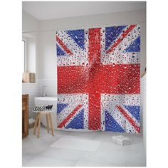 Штора для ванной JoyArty Дождливая Англия 180х200 (sc-2743)