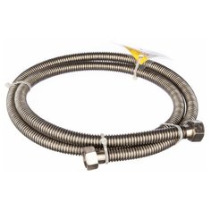 ПОДВОДКА СИЛЬФОННАЯ ДЛЯ ГАЗА 1/2" 120 СМ ГАЙКА-ГАЙКА (1/50) "ELKA"