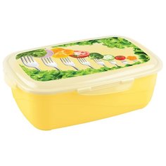 Контейнер Phibo Click&Lock, 3,6 л, с декором