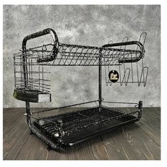 Сушилка для посуды (мрамор) Edenberg