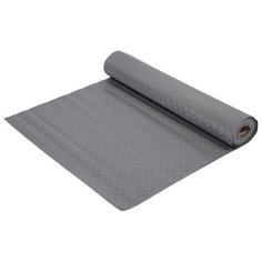 Коврик-дорожка ПВХ ПЯТАЧКИ 2,4 мм 0,9*10 м, против скольжения, серый VORTEX /1 (22166)