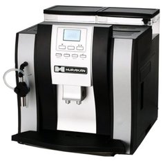 Кофемашина Hurakan HKN-ME709 серебристый/черный