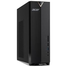 Настольный компьютер Acer Aspire XC-895 (DT.BEWER.00T) Micro-Tower/Intel Core i3-10100/8 ГБ/256 ГБ SSD+1 ТБ HDD/Intel UHD Graphics 630/Windows 10 Home чepный