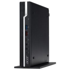 Настольный компьютер Acer Veriton N4670G (DT.VTZER.03F) Intel Pentium Gold G6400/4 ГБ/128 ГБ SSD/Intel UHD Graphics 610/Windows 10 Pro чepный