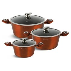 Набор посуды с мраморным покрытием из 8 предметов Edenberg