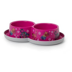 Миска Moderna Friends Forever Double 2 х 350 мл hot pink