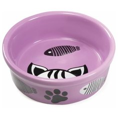 Миска керамическая "Котофей", 0,25л Triol