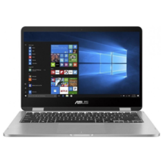 Ноутбук ASUS VivoBook Flip 14 TP401MA-EC323T (Intel Pentium Silver N5030 1100MHz/14.0"/1920x1080/4GB/256GB SSD/Intel UHD Graphics 605/Windows 10 Home) 90NB0IV1-M08890, light grey