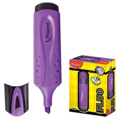 Maped Набор текстовыделителей Fluo Peps Classic, фиолетовых, 12 шт. (742531), фиолетовый