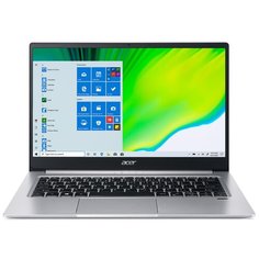 Ноутбук Acer Swift 3 SF314-59-35RE (Intel Core i3 1115G4/14"/1920x1080/8GB/512GB SSD/Intel UHD Graphics/Windows 10 Home) NX.A0NER.001, серебристый