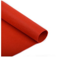 Фетр в рулоне полужесткий IDEAL 1мм 100см FLT-HS2 уп.5м цв.004 красный