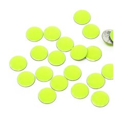 Стразы IDEAL термоклеевые акрил (Resin) HTF-11.8.099 8 мм цв.099 уп.100шт