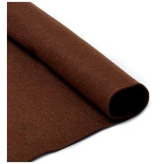 Фетр в рулоне мягкий IDEAL 1мм 100см FLT-S2 уп.1м цв.687 коричневый