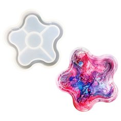 Большая силиконовая форма для Петри Звезда с бортиками, Resin Pro