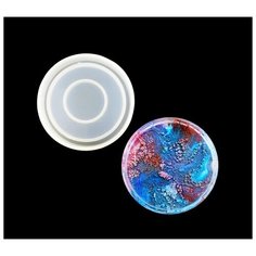 Большая силиконовая форма для Петри Круг с бортиками, Resin Pro