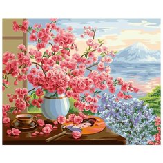 Картина по номерам "Букет сакуры. Дандорф", 40x50 см Русская Живопись