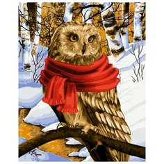 Картина по номерам "Теплый шарф", 40x50 см Русская Живопись