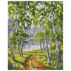 Из рощи Мозаика на подрамнике 20х25 20х25 см Белоснежка 530-ST-S